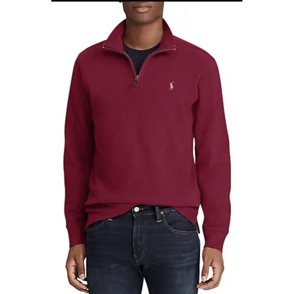 Polo Ralph Lauren Other - Polo Ralph Lauren Men's  1/4 Zip Pullover B&T Estate-Rib Classic Sz Large L